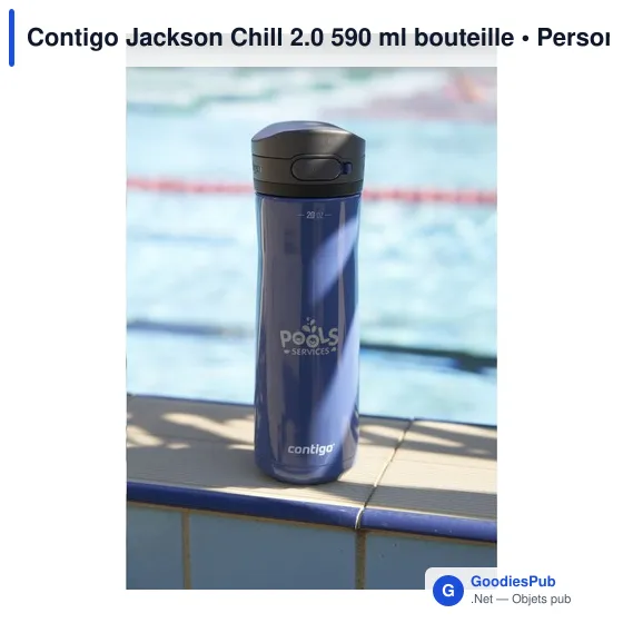 Bouteille personnalisable Contigo Jackson Chill 2.0 avec logo - Image 11