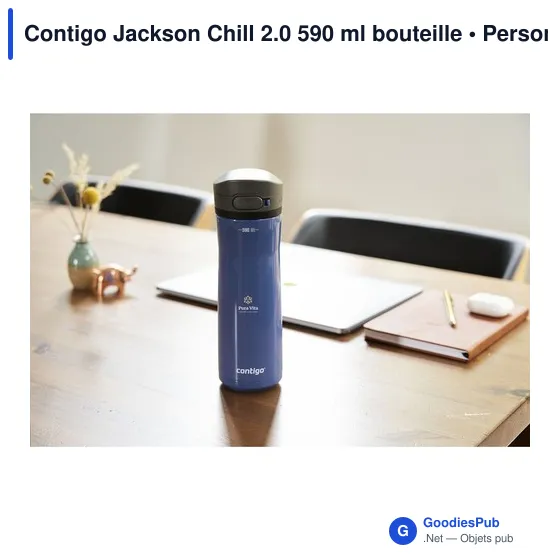 Bouteille personnalisable Contigo Jackson Chill 2.0 avec logo - Image 12