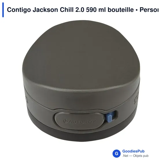 Bouteille personnalisable Contigo Jackson Chill 2.0 avec logo - Image 5