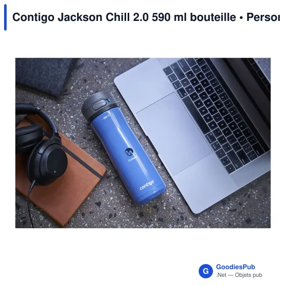 Bouteille personnalisable Contigo Jackson Chill 2.0 avec logo - Image 7
