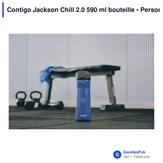 Bouteille personnalisable Contigo Jackson Chill 2.0 avec logo - Image 8