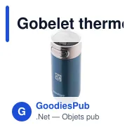 Gobelet thermos personnalisable Contigo® Luxe AUTOSEAL® 360 mlavec logo - Miniature 2