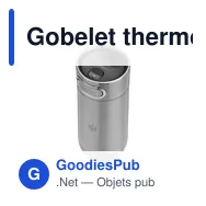 Gobelet thermos personnalisable Contigo® Luxe AUTOSEAL® 360 mlavec logo - Miniature 11