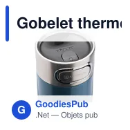 Gobelet thermos personnalisable Contigo® Luxe AUTOSEAL® 360 mlavec logo - Miniature 5