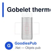 Gobelet thermos personnalisable Contigo® Luxe AUTOSEAL® 360 mlavec logo - Miniature 8
