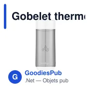 Gobelet thermos personnalisable Contigo® Luxe AUTOSEAL® 360 mlavec logo - Miniature 10