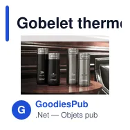 Gobelet thermos personnalisable Contigo® Luxe AUTOSEAL® 470 mlavec logo - Miniature 6