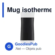 Mug isotherme personnalisable Contigo® Pinnacle 300 ml avec logo - Miniature 2