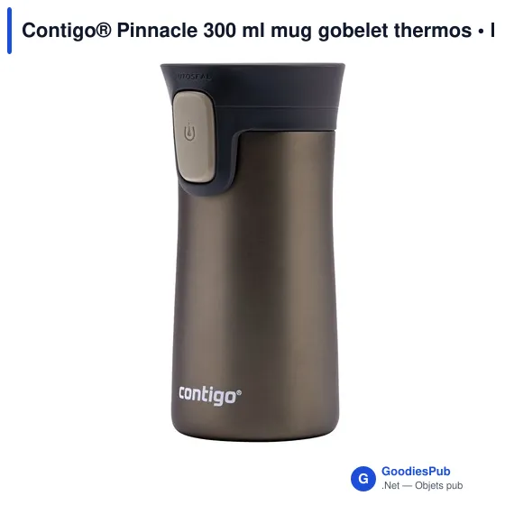 Mug isotherme personnalisable Contigo® Pinnacle 300 ml avec logo - Image 11