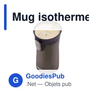 Mug isotherme personnalisable Contigo® Pinnacle 300 ml avec logo - Miniature 12