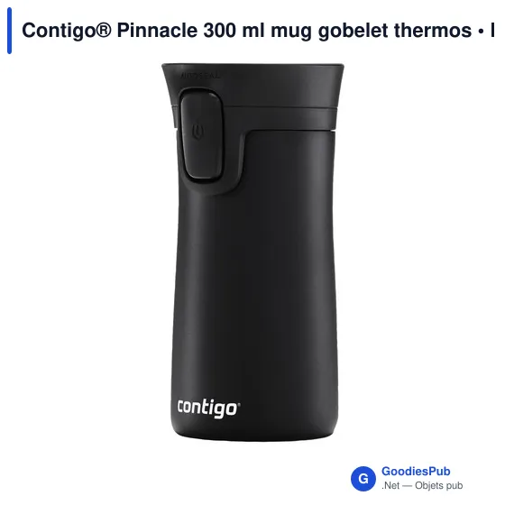 Mug isotherme personnalisable Contigo® Pinnacle 300 ml avec logo - Image 3