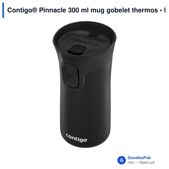 Mug isotherme personnalisable Contigo® Pinnacle 300 ml avec logo - Image 4