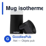 Mug isotherme personnalisable Contigo® Pinnacle 300 ml avec logo - Miniature 5
