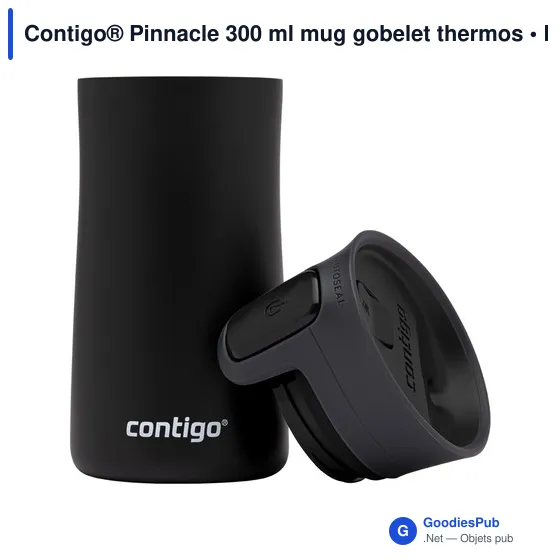 Mug isotherme personnalisable Contigo® Pinnacle 300 ml avec logo - Image 5