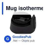Mug isotherme personnalisable Contigo® Pinnacle 300 ml avec logo - Miniature 6