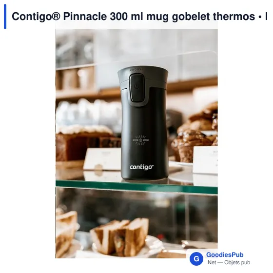 Mug isotherme personnalisable Contigo® Pinnacle 300 ml avec logo - Image 8