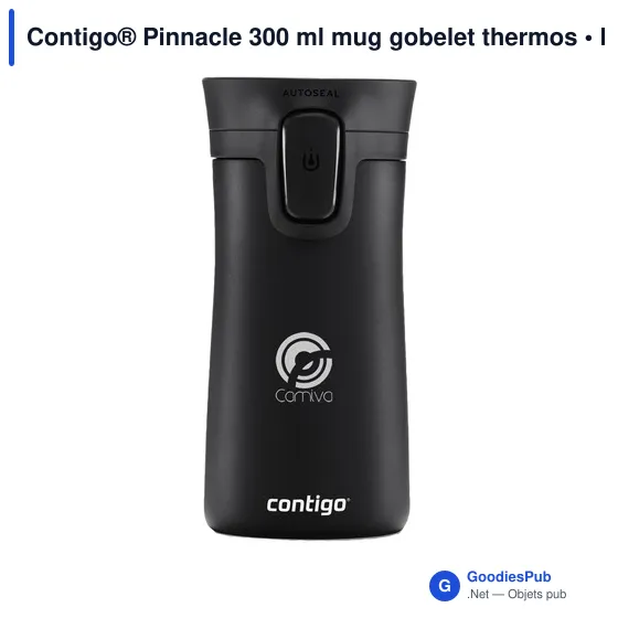 Mug isotherme personnalisable Contigo® Pinnacle 300 ml avec logo - Image 9