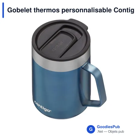 Gobelet thermos personnalisable Contigo® Streeterville 420 ml avec logo