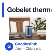 Gobelet thermos personnalisable Contigo® Streeterville 420 ml avec logo - Miniature 7