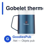 Gobelet thermos personnalisable Contigo® Streeterville 420 ml avec logo - Miniature 9