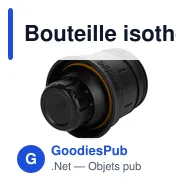 Bouteille isotherme personnalisable Contigo® Thermal Bottle 740 mlavec logo - Miniature 1