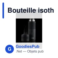 Bouteille isotherme personnalisable Contigo® Thermal Bottle 740 mlavec logo - Miniature 6