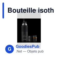 Bouteille isotherme personnalisable Contigo® Thermal Bottle 740 mlavec logo - Miniature 7