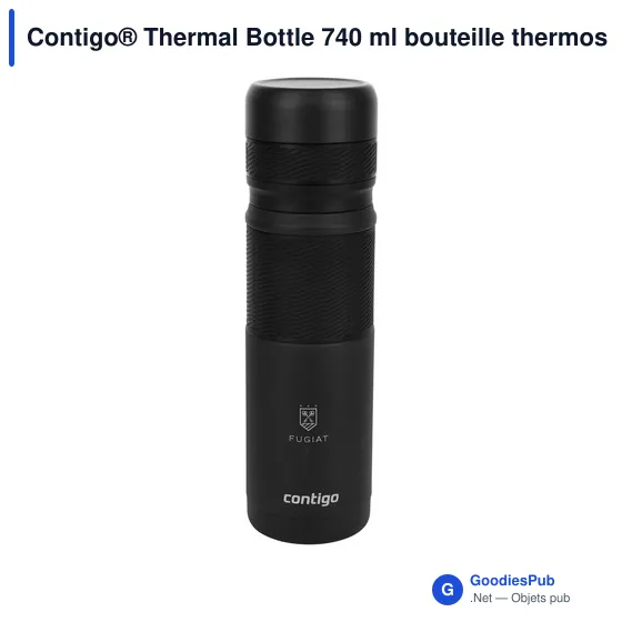 Bouteille isotherme personnalisable Contigo® Thermal Bottle 740 mlavec logo - Image 8