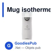 Mug isotherme personnalisable Contigo® West Loop 3.0 avec logo - Miniature 12