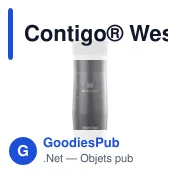 Mug isotherme personnalisable Contigo® West Loop 3.0 avec logo - Miniature 8