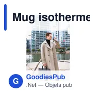 Mug isotherme personnalisable Contigo® West Loop 3.0 avec logo - Miniature 10