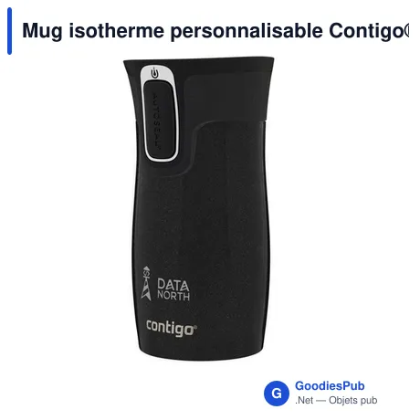 Mug isotherme personnalisable Contigo® Westloop 300 ml avec logo