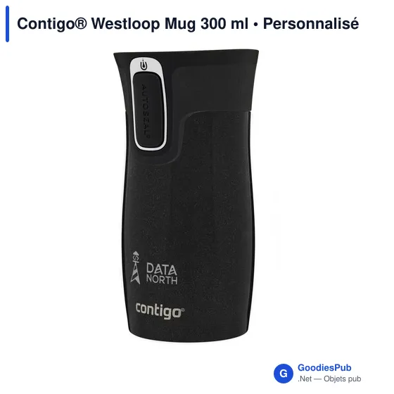 Mug isotherme personnalisable Contigo® Westloop 300 ml avec logo - Image 1