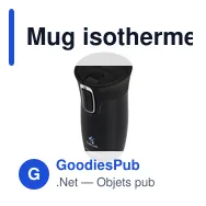 Mug isotherme personnalisable Contigo® Westloop 300 ml avec logo - Miniature 3