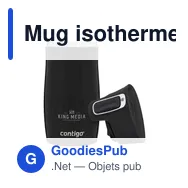Mug isotherme personnalisable Contigo® Westloop 300 ml avec logo - Miniature 5