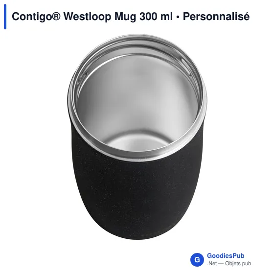 Mug isotherme personnalisable Contigo® Westloop 300 ml avec logo - Image 6