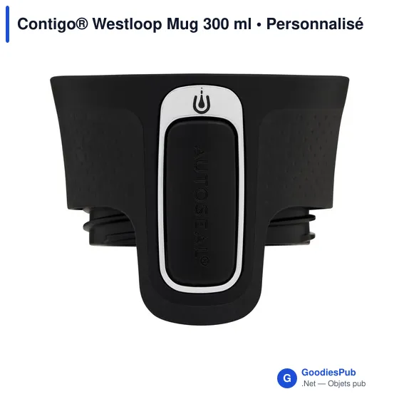 Mug isotherme personnalisable Contigo® Westloop 300 ml avec logo - Image 7