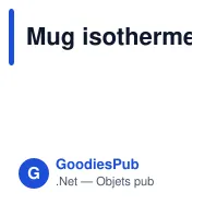 Mug isotherme personnalisable Contigo® Westloop 300 ml avec logo - Miniature 10