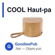 COOL Haut-parleur sans fil bambou - Miniature 1