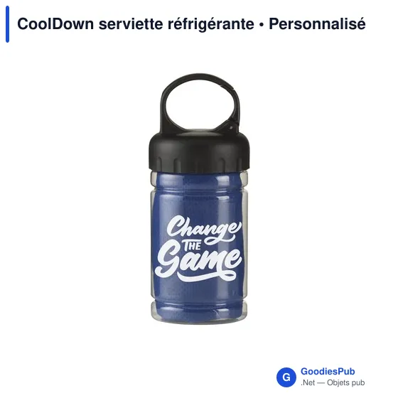 Serviette réfrigérante personnalisable CoolDown avec logo - Image 12