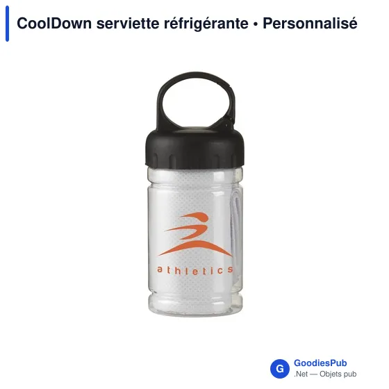 Serviette réfrigérante personnalisable CoolDown avec logo - Image 8