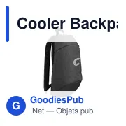 Sac à dos isotherme personnalisable Cooler Backpack avec logo - Miniature 1