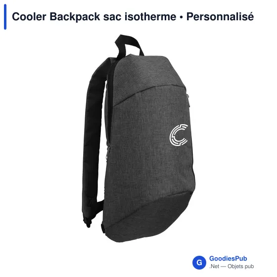 Sac à dos isotherme personnalisable Cooler Backpack avec logo - Image 1
