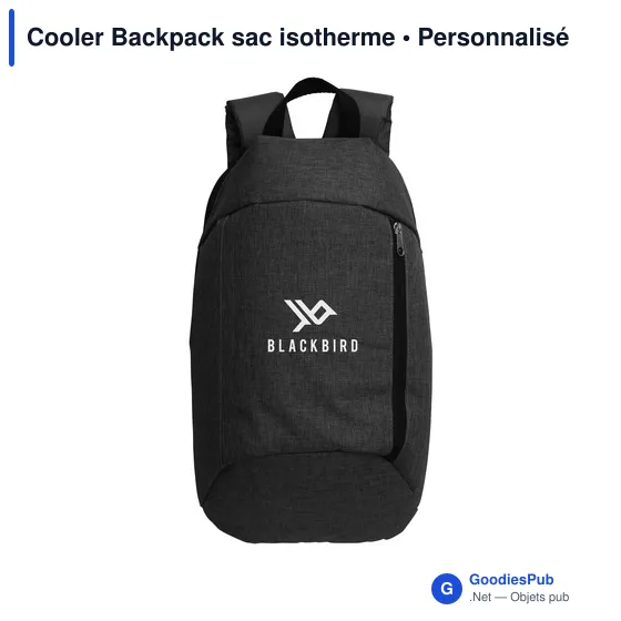 Sac à dos isotherme personnalisable Cooler Backpack avec logo - Image 2