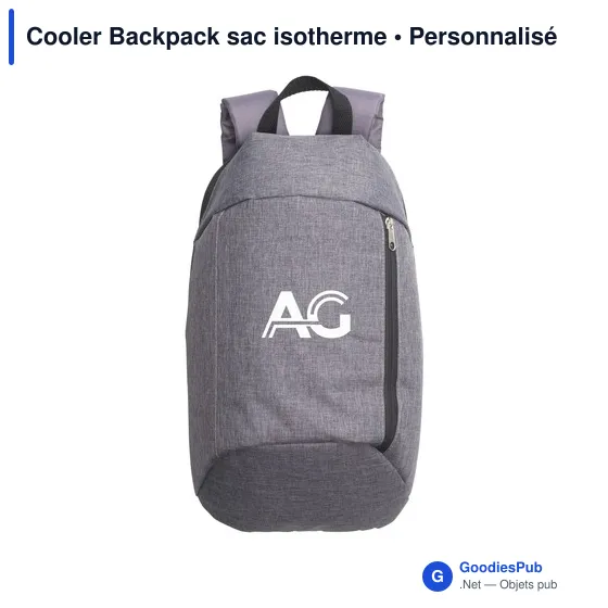 Sac à dos isotherme personnalisable Cooler Backpack avec logo - Image 5