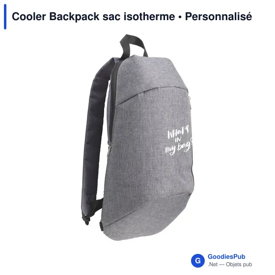 Sac à dos isotherme personnalisable Cooler Backpack avec logo - Image 6
