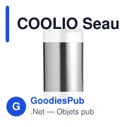 COOLIO Seau à champagne en acier inox - Miniature 1