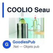 COOLIO Seau à champagne en acier inox - Miniature 4