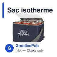 Sac isotherme personnalisable CoolMate GRS RPET pour logo - Miniature 11