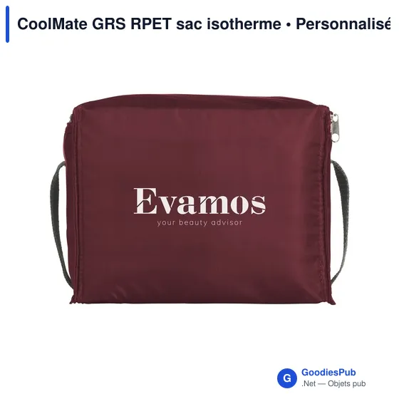 Sac isotherme personnalisable CoolMate GRS RPET pour logo - Image 4